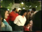 Fiestas de 1988. De verbena en la Plaza bailando 